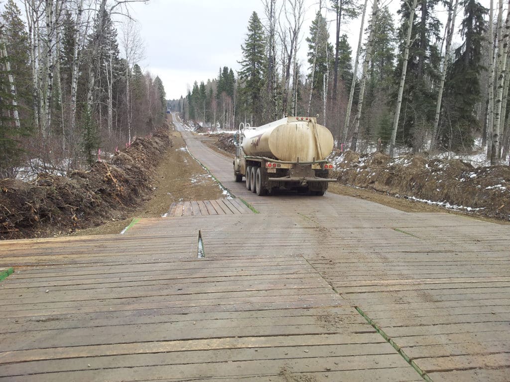 3-Ply Laminated Totem Mats In Use