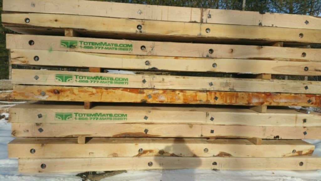 Bolted Totem Mats 8 inch