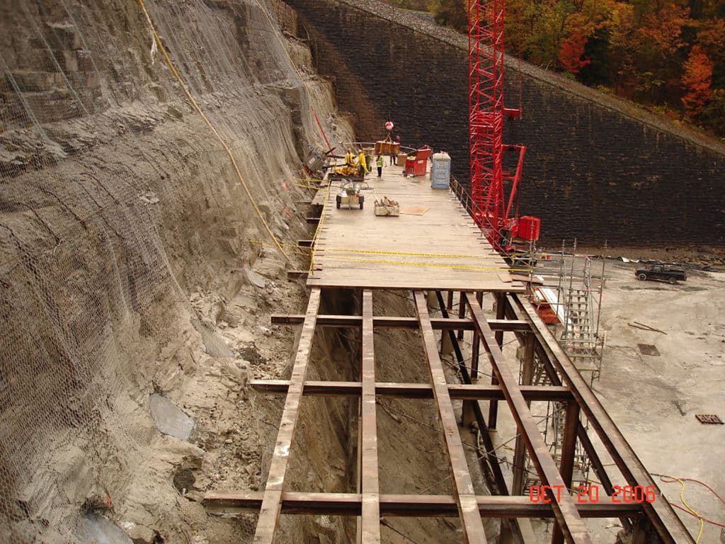 Totem Mats Emtek Glulam Mats in use