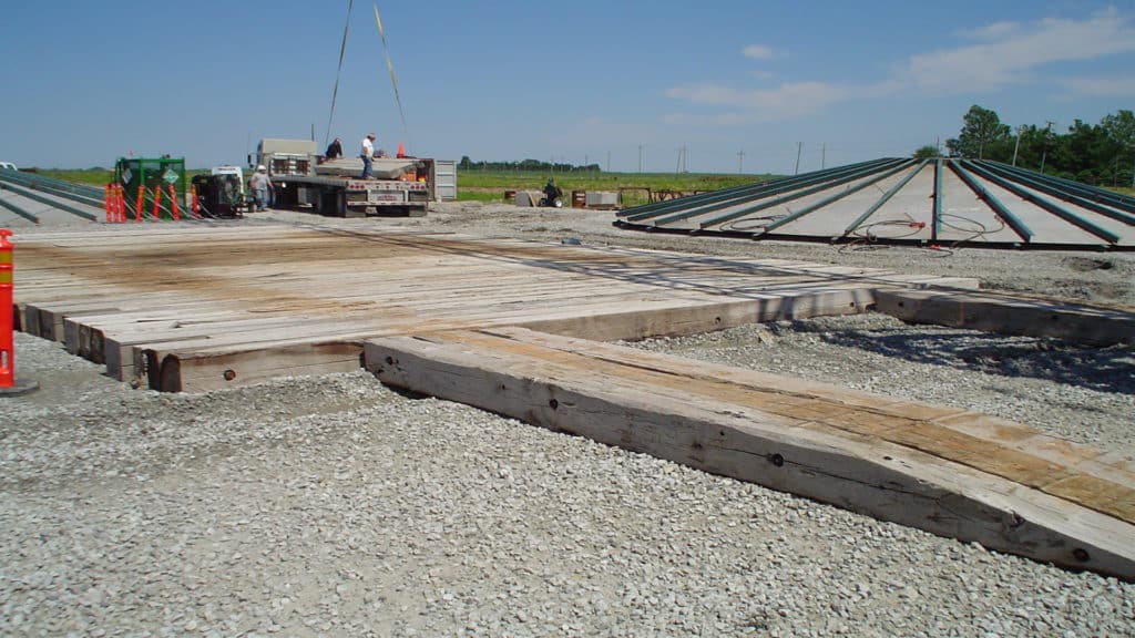 Totem Mats - Ramp Mats in use