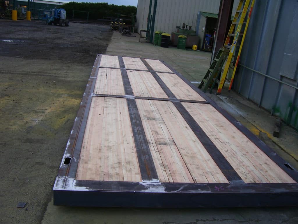 STEEL FRAMED RIG MATS at totem mats