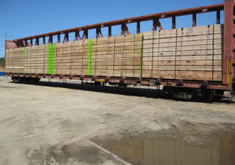 Totem Mats Truck & Rail Shipments
