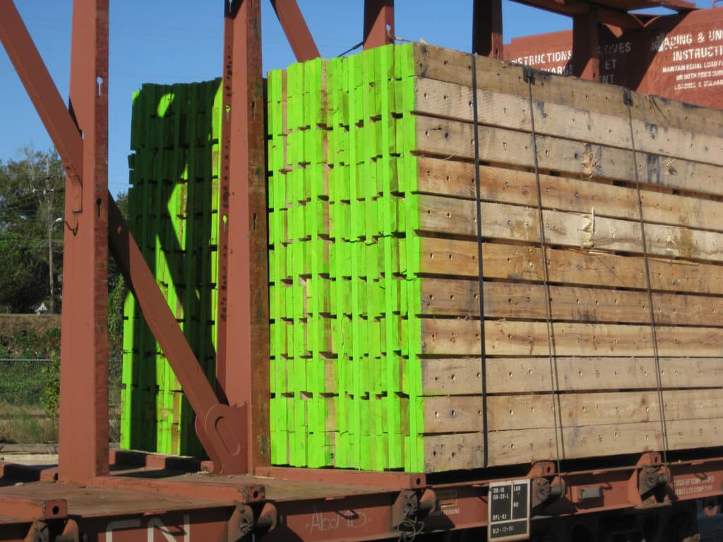 Truck & Rail Shipments at Totem Mats