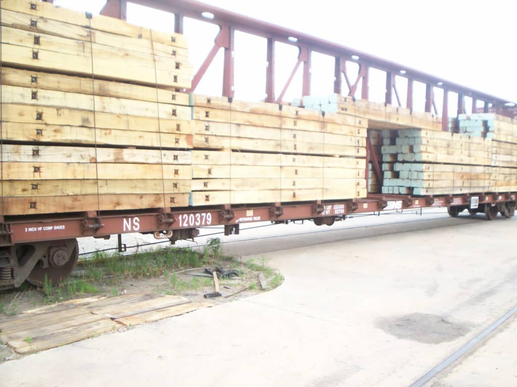 Truck & Rail Shipments at Totem Mats