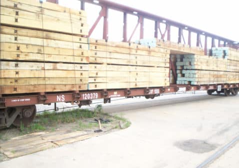 Truck & Rail Shipments at Totem Mats