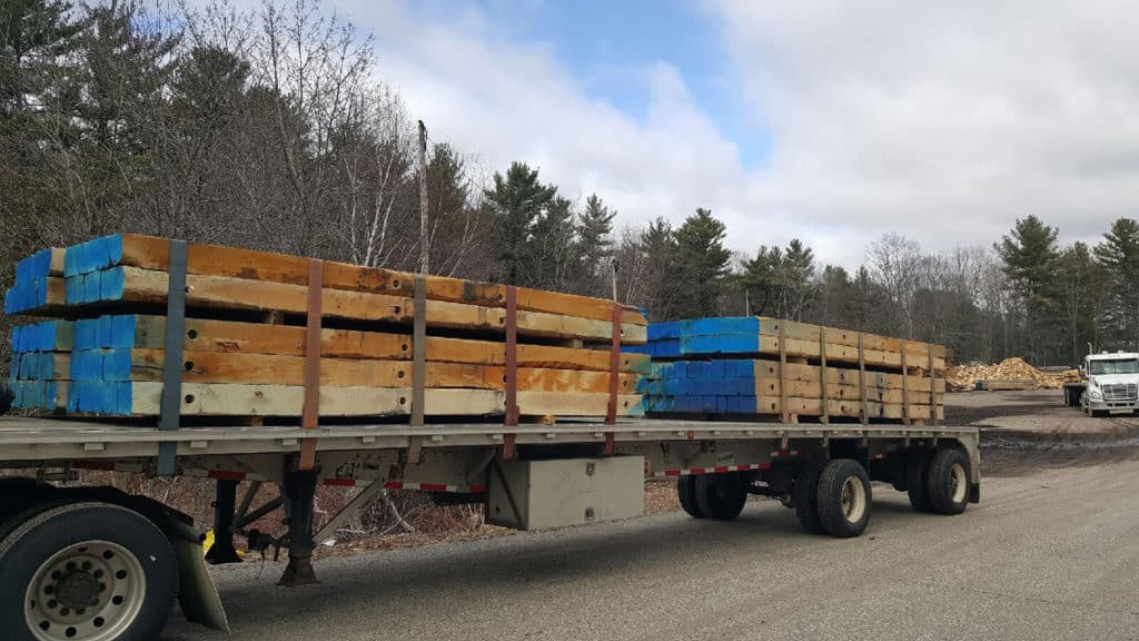 Truck Shipments at Totem Mats -