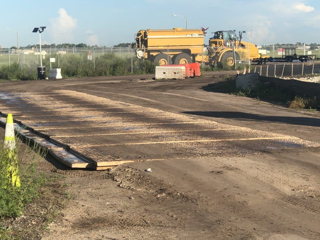 Composite Mats in use Totem Mats
