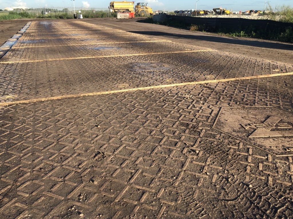 Composite Mats in use